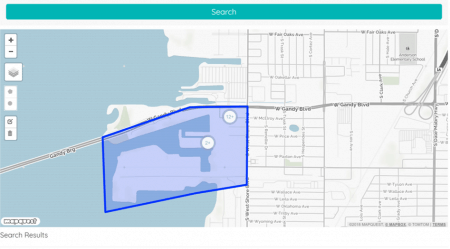 Westshore Marina District Tampa waterfront neighborhood map