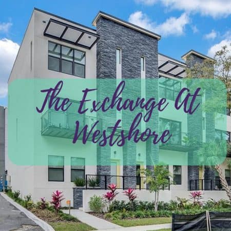 The Exchange at Westshore townhomes in Tampa Florida