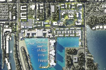 Marina Pointe Tampa aerial image from the original development coverage