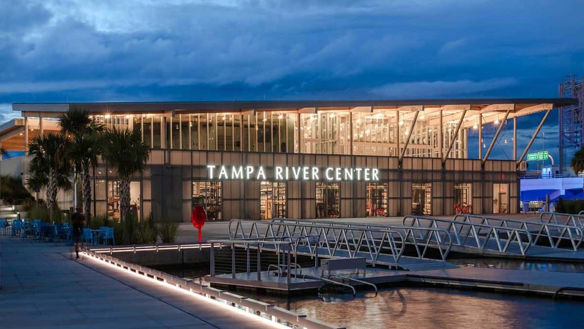 Julian B. Lane Riverfront Park in West Tampa