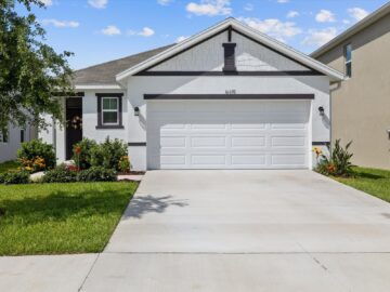 image of a white home