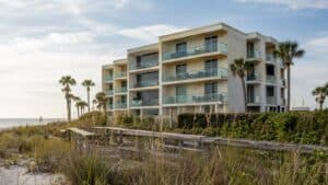Clearwater beachfront condominium; Tampa Bay condo retirement; Florida coastal real estate