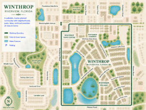 image of withrop community map in Riverview FL